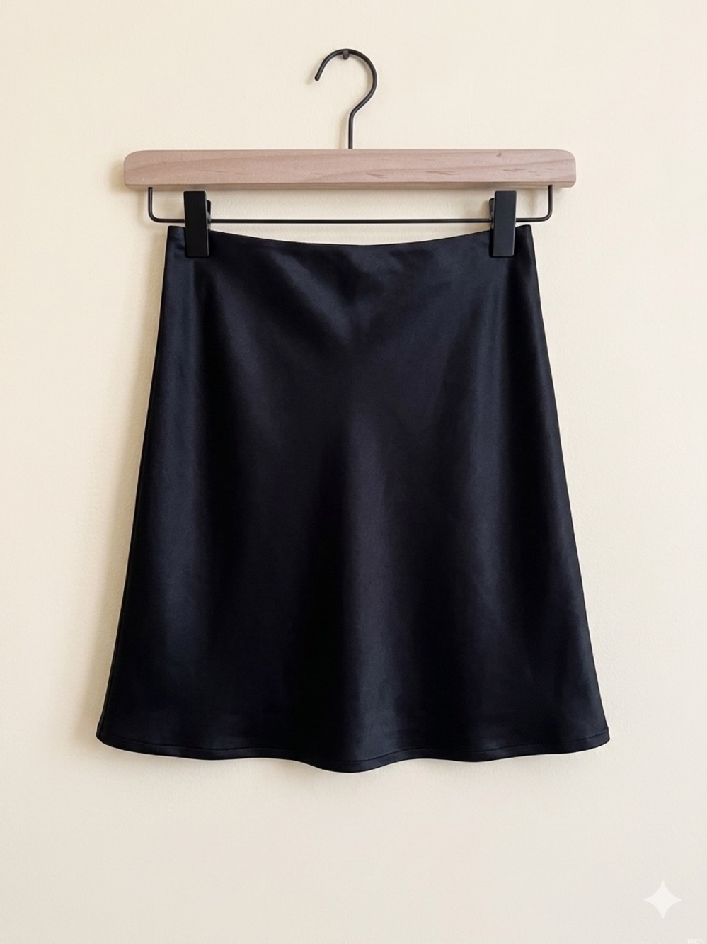 Anthropologie Tilda Slip Mini Skirt - Black - Size XXS - Like New!